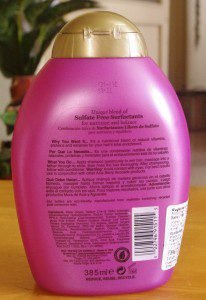 1. Organix Acai Berry Avocado shampoo