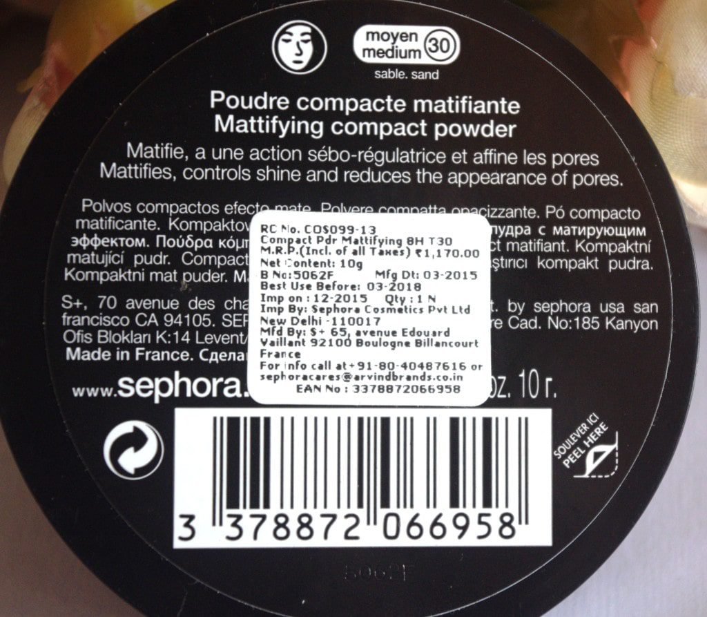 Sephora-8HR-Matifying-Pressed-Powder-Review-and-Swatch-Shade30-Medium-Sand