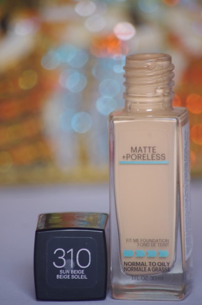 Maybelline Fit Me Foundation bottle lacks a pump dispenser