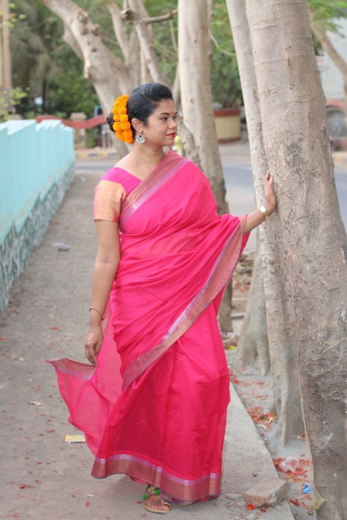 Marigold hair bun - salonguruindia.com