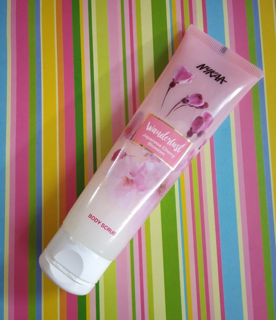 Nykaa Wanderlust Japanese cherry blossom Body Scrub