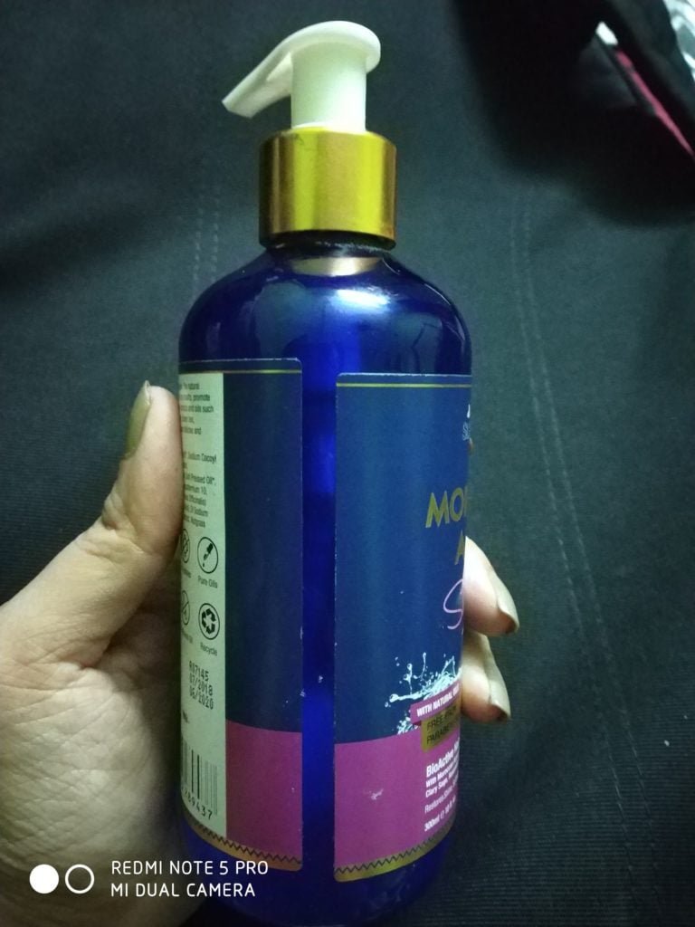 St. Botanica Moroccan Argan Shampoo Pump Packaging