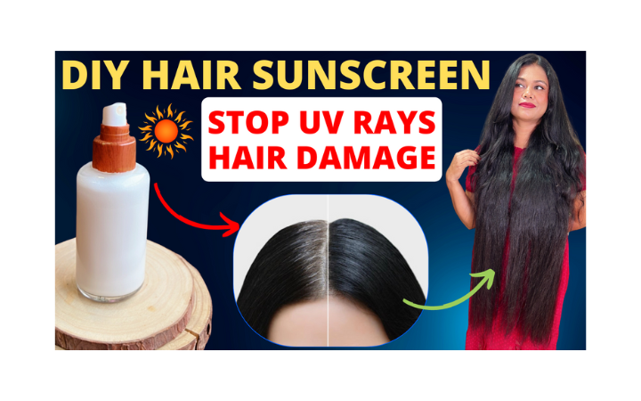 diy natural hair sunscreen