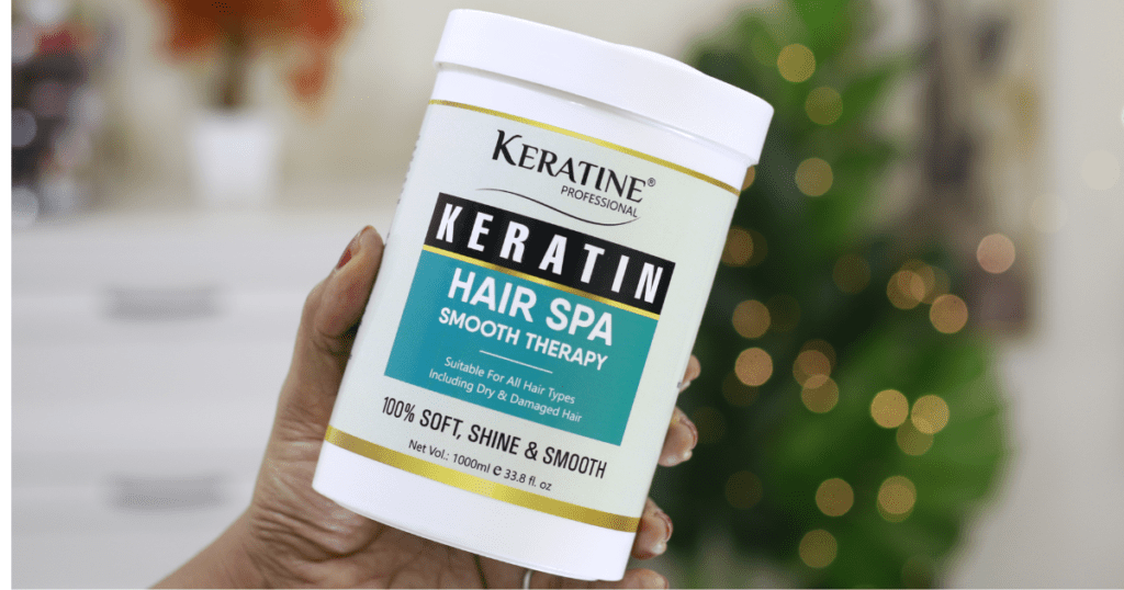 keratin hair spa smooth therapy